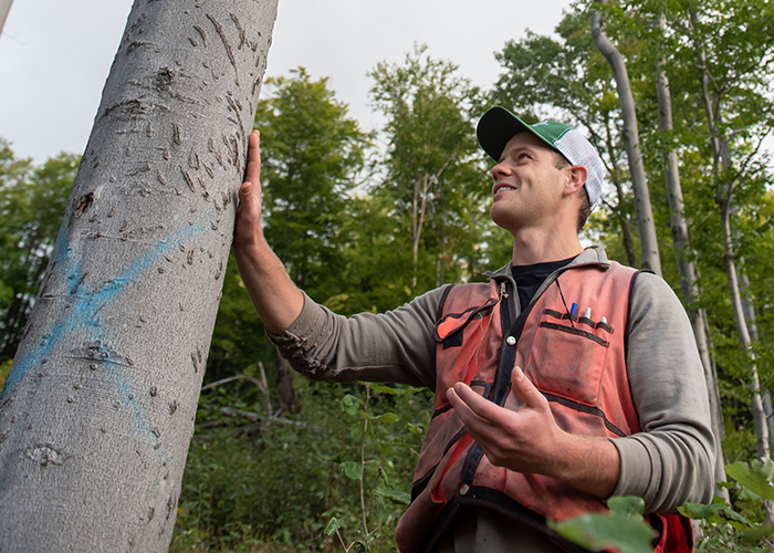 Meet Vermont Forester: Ethan Tapper